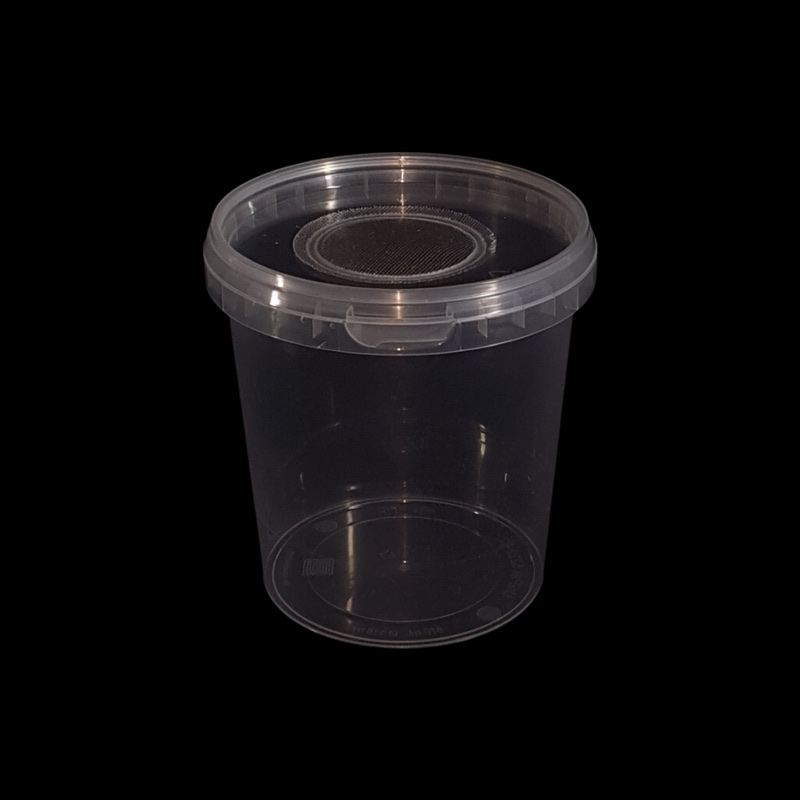 Bild 1 von Zuchtbehälter rund mit Gaze im Deckel 870 ml